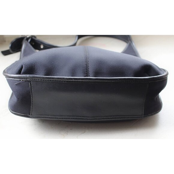 Coach Vintage - Ergo Neo Pocket Zip 6203 in Black - Nylon + Leather Construct - Picture 3 of 13